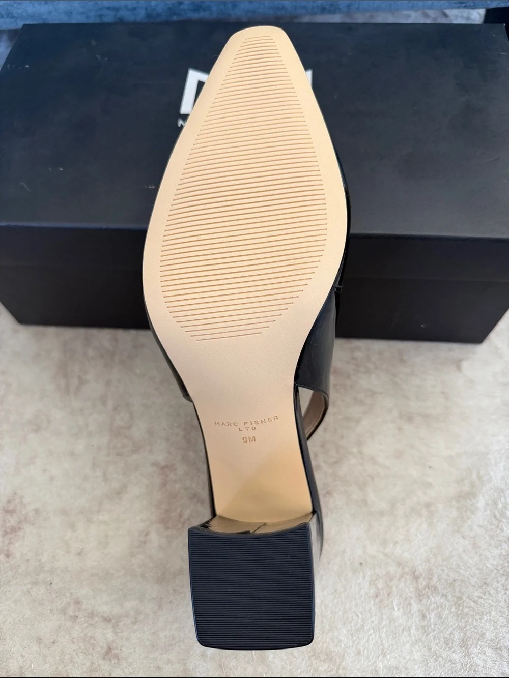 Marc Fisher shiny patent
